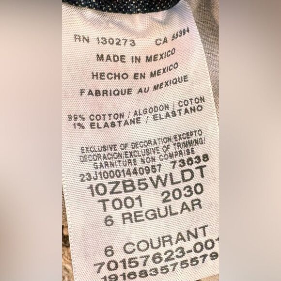 Wrangler Boys Kids Dark Blue Classic Straight Leg Denim Jeans. 6. - Picture 6 of 6